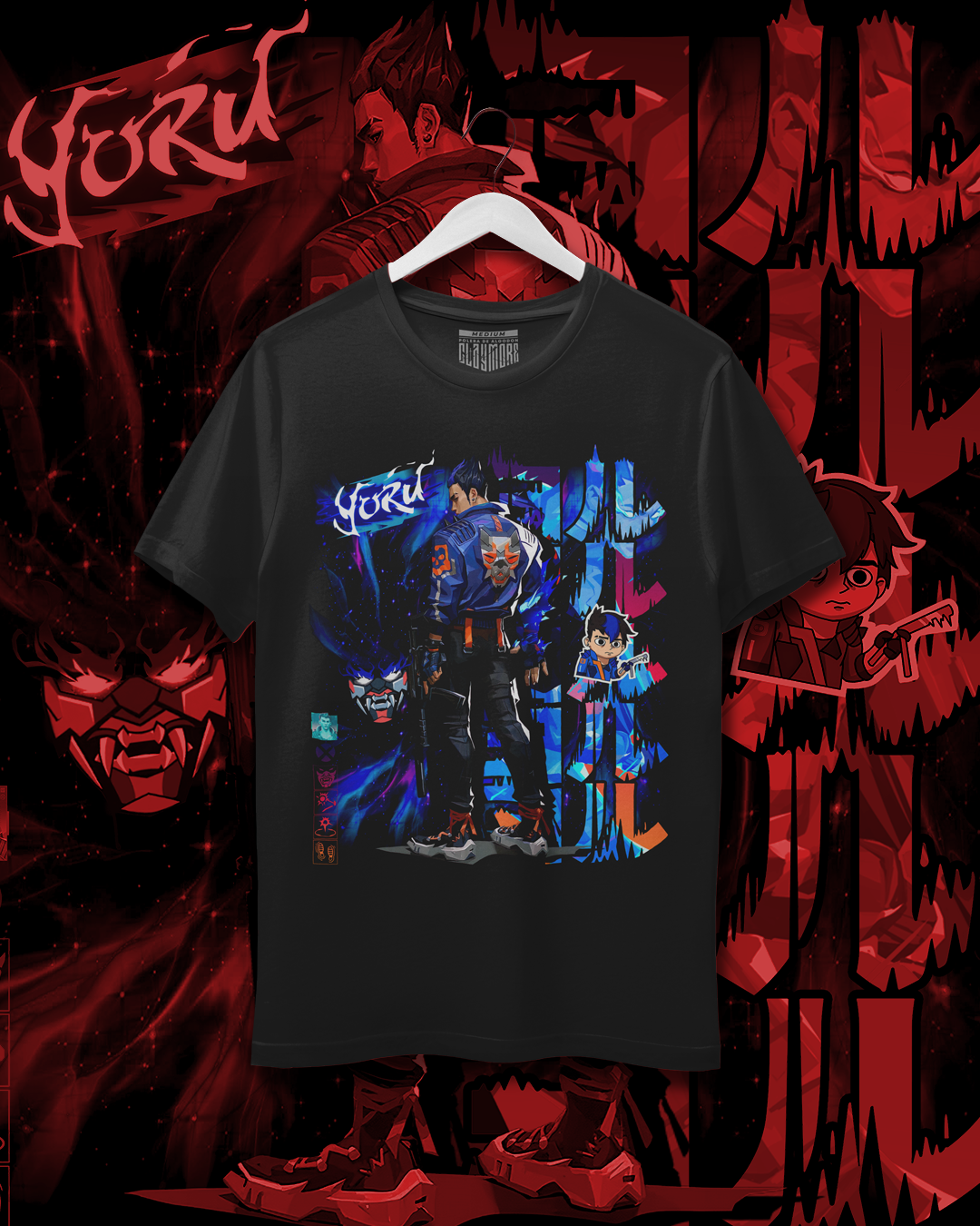 Polera Valorant - Yoru