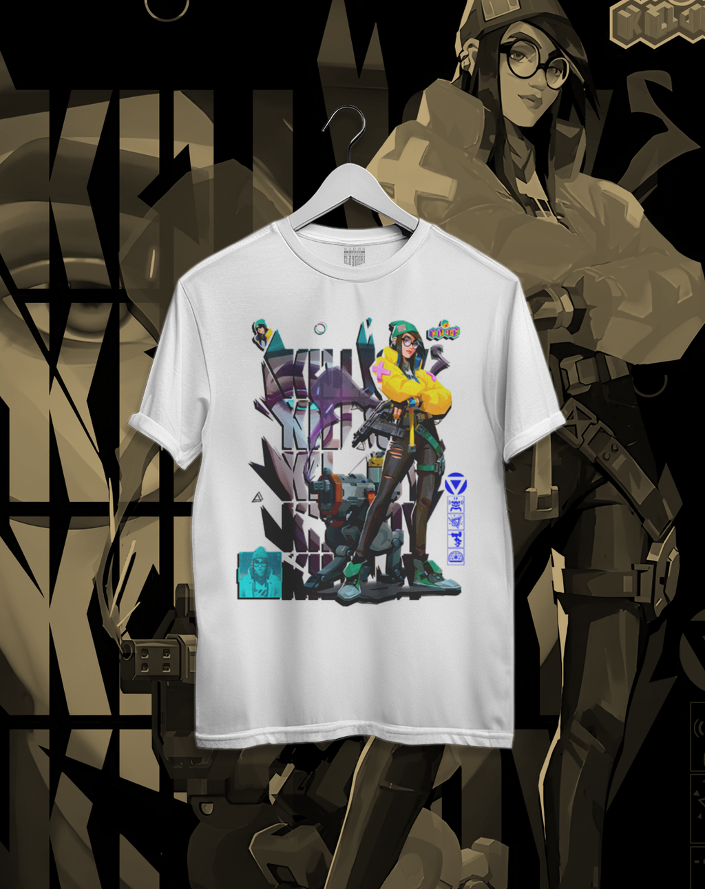 Polera Valorant - Killjoy