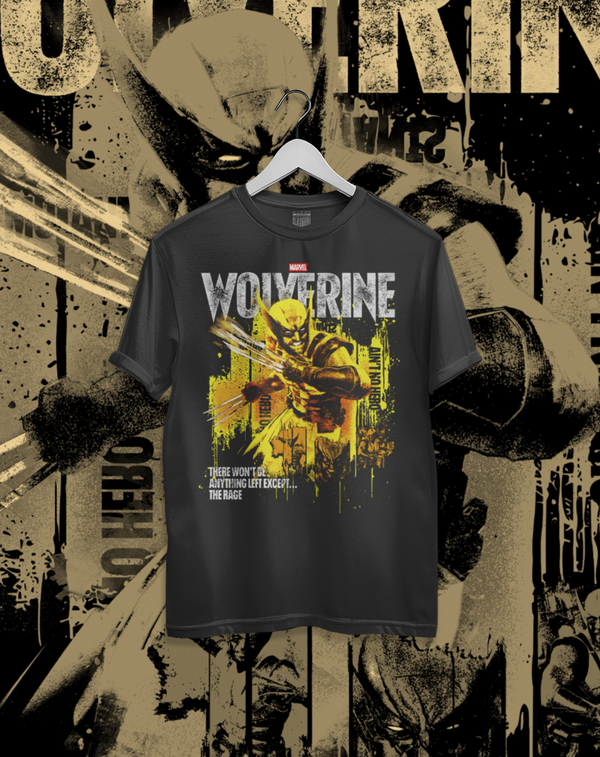 Polera Marvel's Wolverine - Wolverine Ain't No Hero