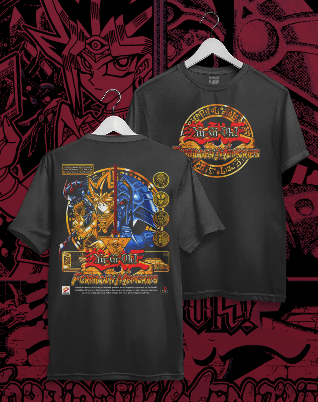 Polera Yu-Gi-Oh! Forbidden Memories - Forbidden Memories