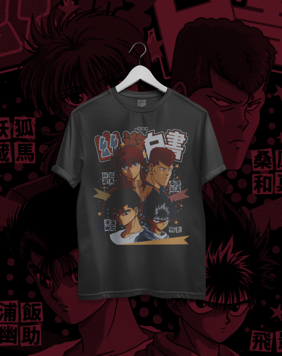 Polera Yu Yu Hakusho - Equipo Urameshi