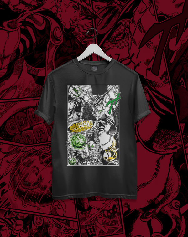 Polera Jojo Steel Ball Run - Gyro Zeppeli