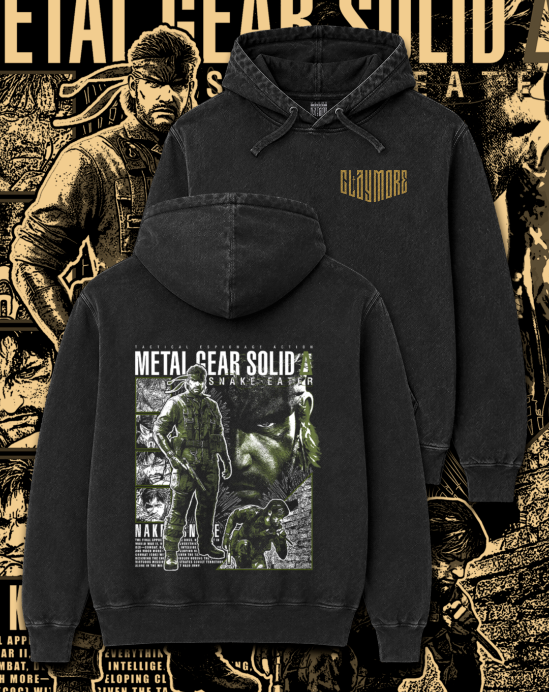 Polerón Metal Gear Solid Snake Eater  - Naked Snake