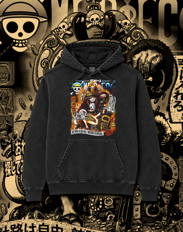 Polerón One Piece - Monkey D Luffy Gold