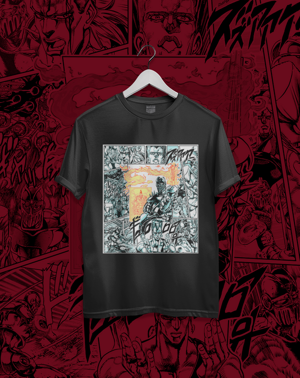 Polera Jojo Stardust Crusaders - Jean Pierre Polnareff & Silver Chariot