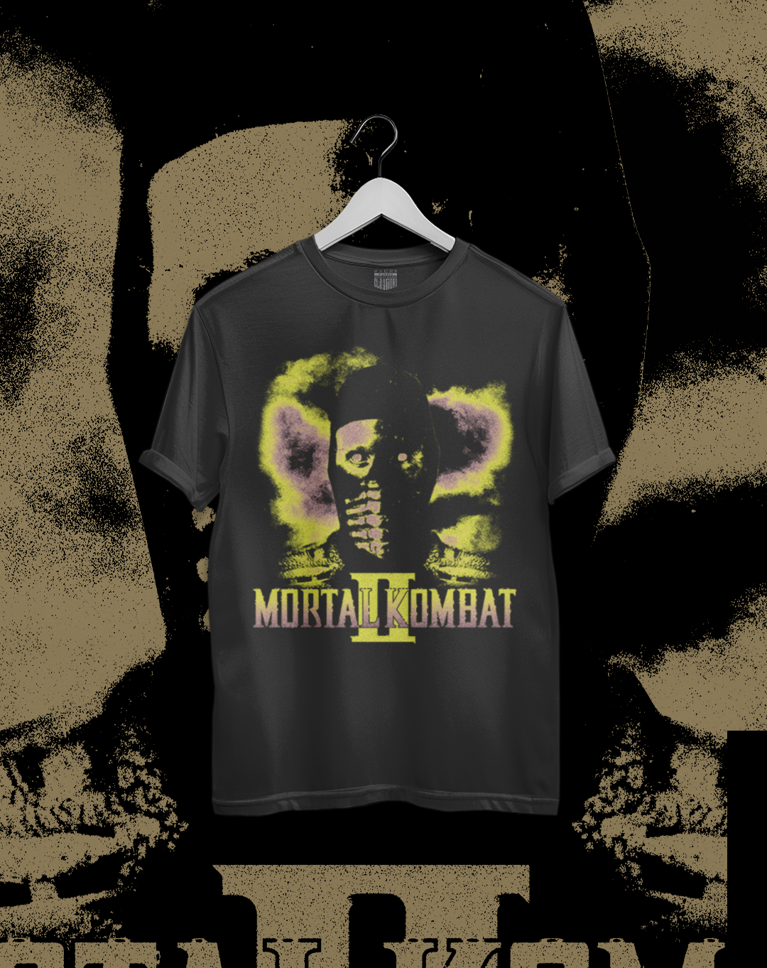 Polera Mortal Kombat II - Scorpion