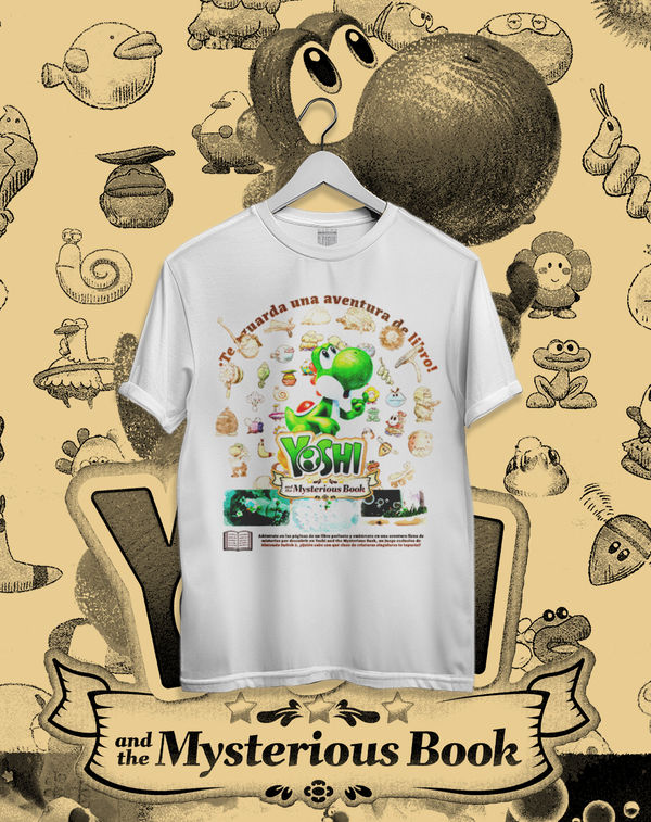Polera Yoshi and The Mysterious Book - Yoshi y el Libro Misterioso